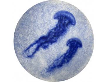 Acrílico "Born Blau" de Doralice Souza