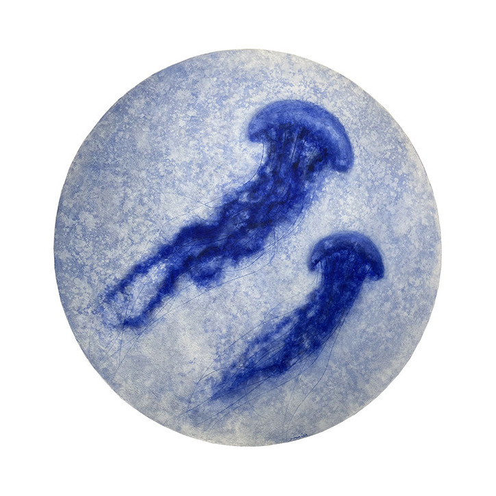 Acrílico "Born Blau" de Doralice Souza