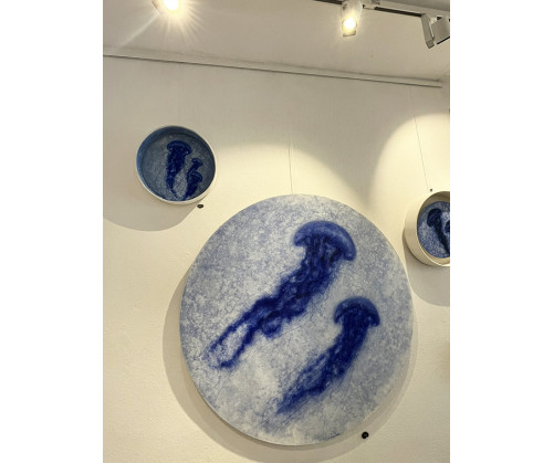 Acrílico "Born Blau" de Doralice Souza