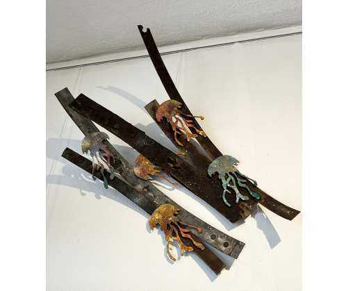 Escultura Hierro Reciclado Rovellart Borns