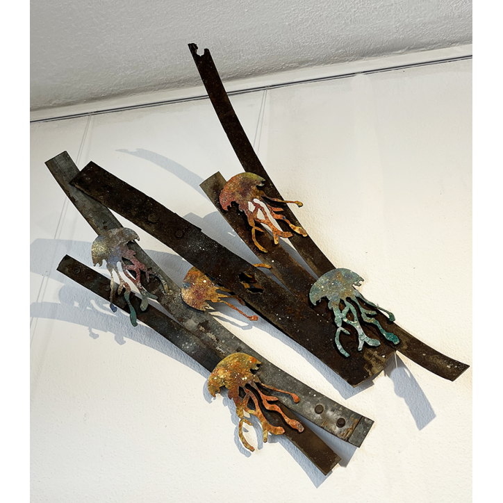Escultura Hierro Reciclado Rovellart Borns