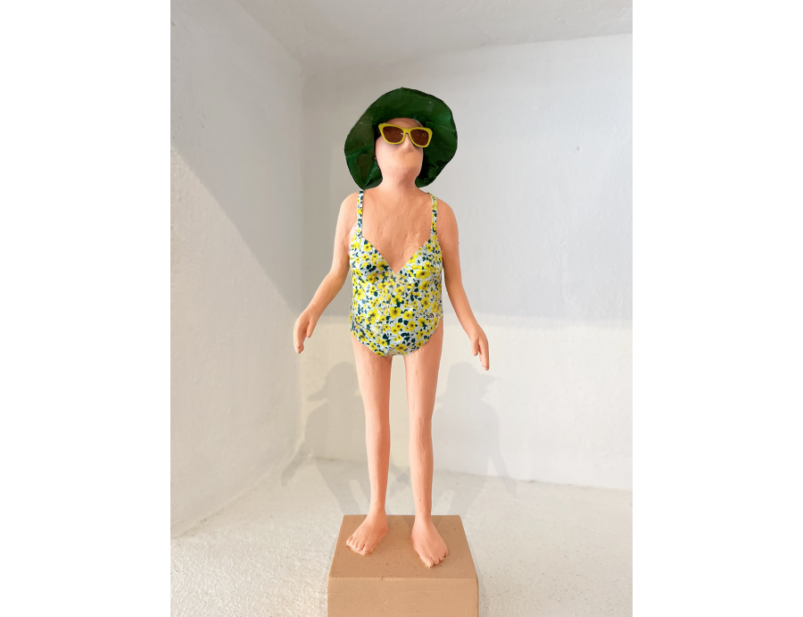 Bañista de Punta Prima