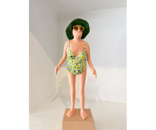 Bañista de Punta Prima