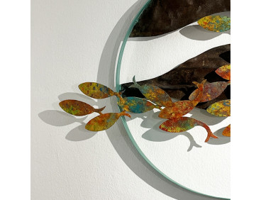 Escultura Hierro Reciclado Rovellart Naranjas