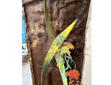 Escultura Hierro Fons Marí