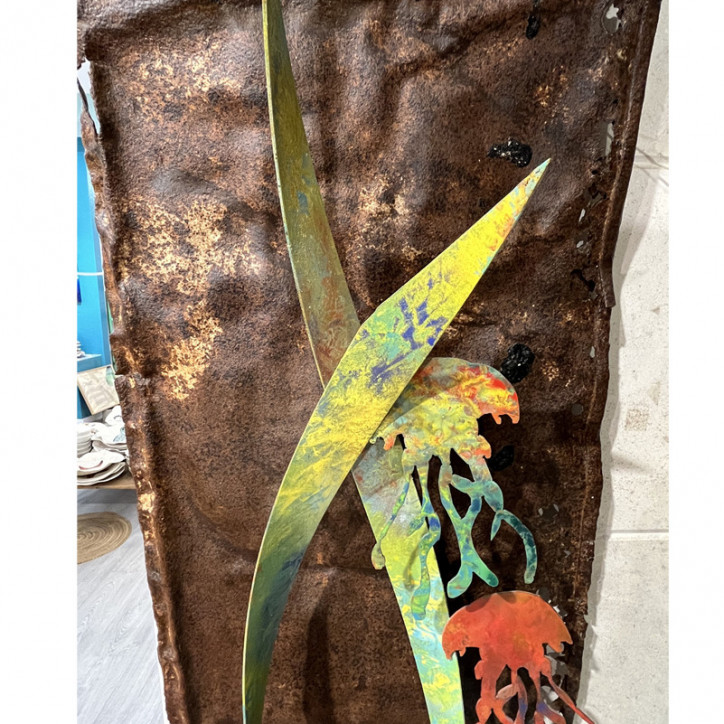 Escultura Hierro Fons Marí